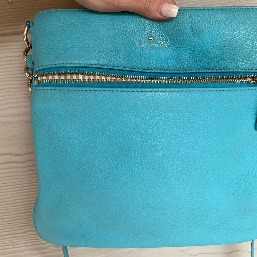 tiffany blue kate spade cross body/satchel